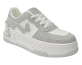 Rhinestone Street Platform Trainer streetwear sneaker
